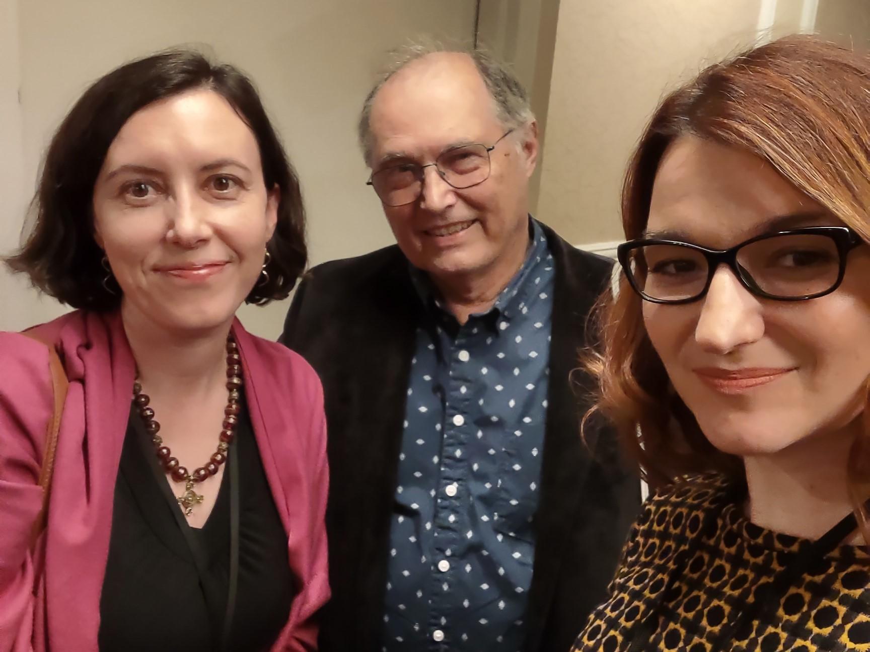 Michael Naydan and colleagues smiling 