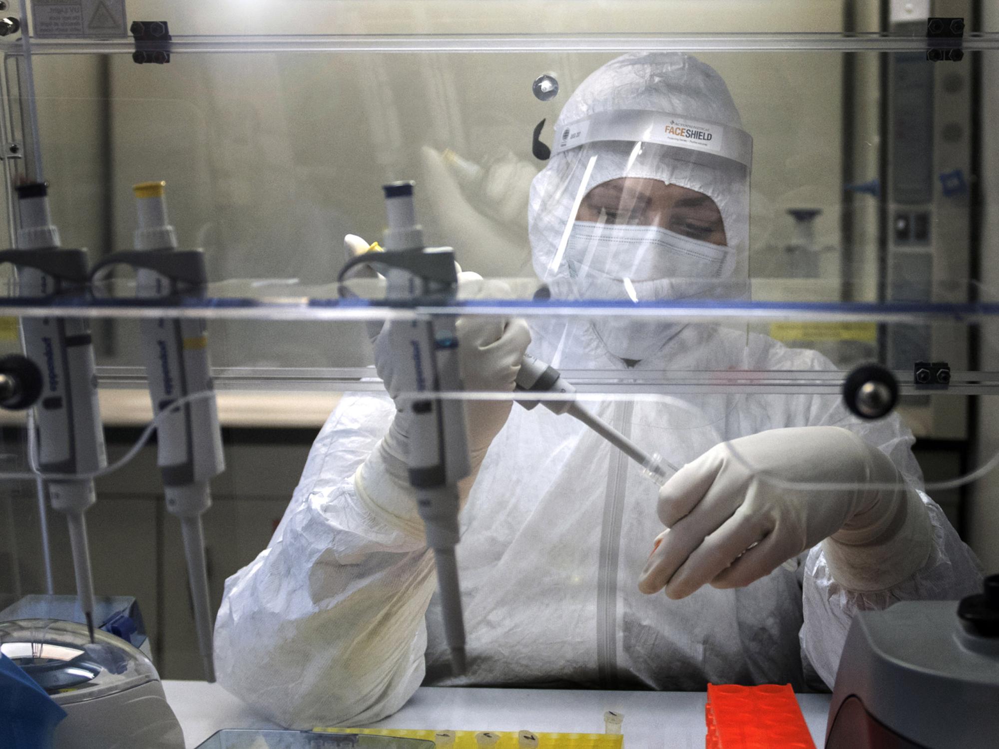 ancient dNA lab
