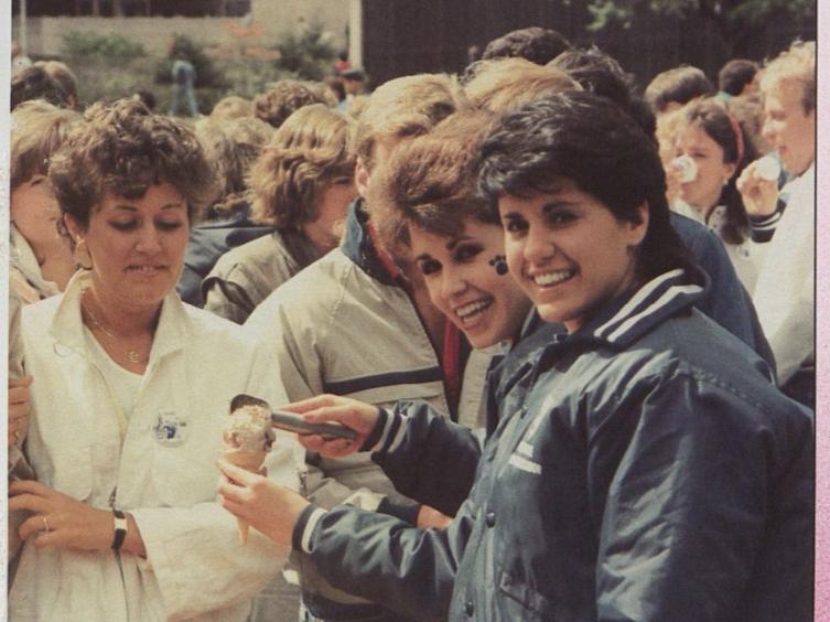 A group of women in 1987
