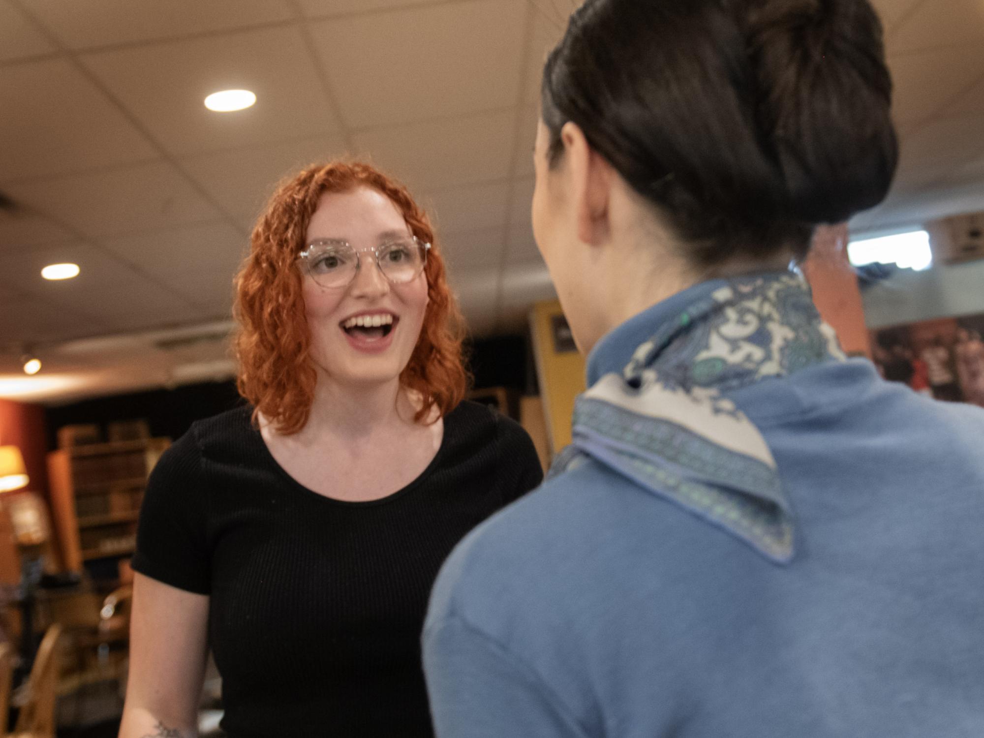 stage manager Katie Hazenecz