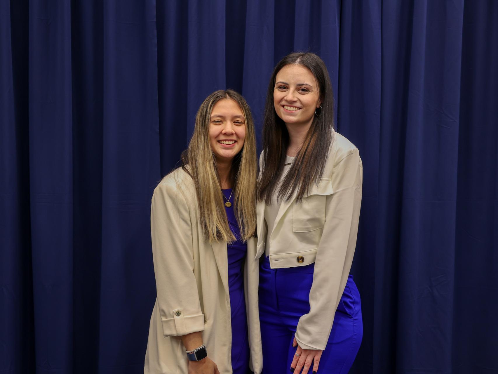students posing for photo
