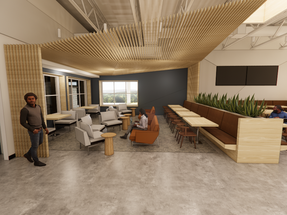 Tully's Cafe Renovation floor plan