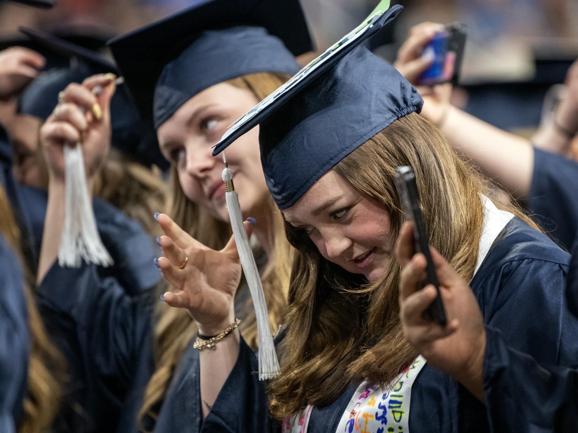 turning the tassel