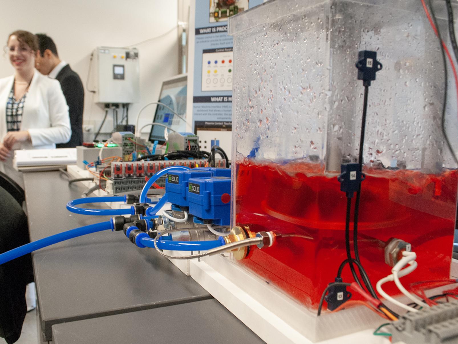 The Capstone project "PLC-Based Process Control Modules"