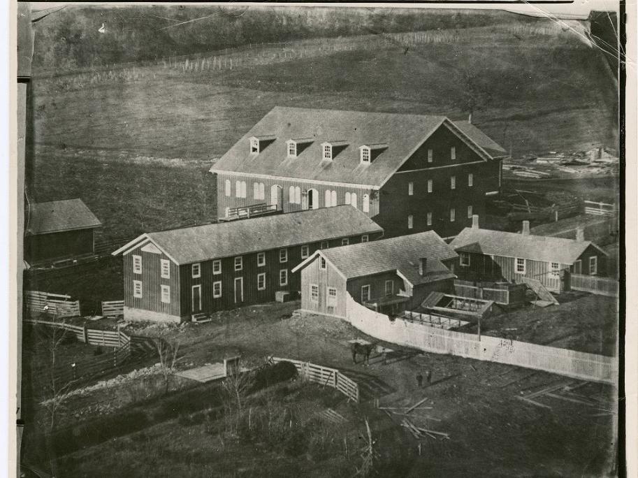 Barns in the 1800s