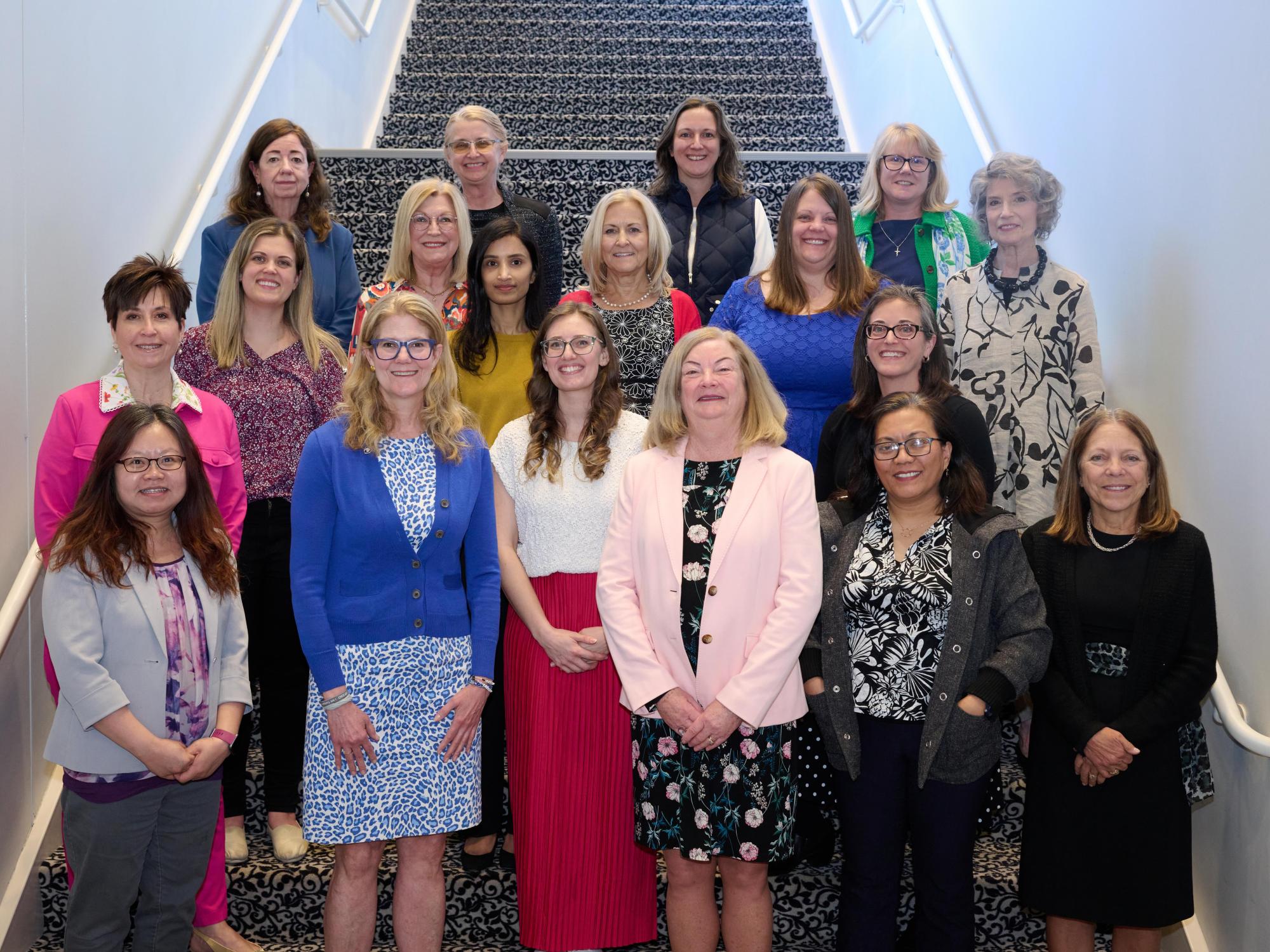 Nese College of Nursing Dean Laurie Badzek joined CGNE faculty and staff at the 11th Alumni & Friends Spring Brunch event.