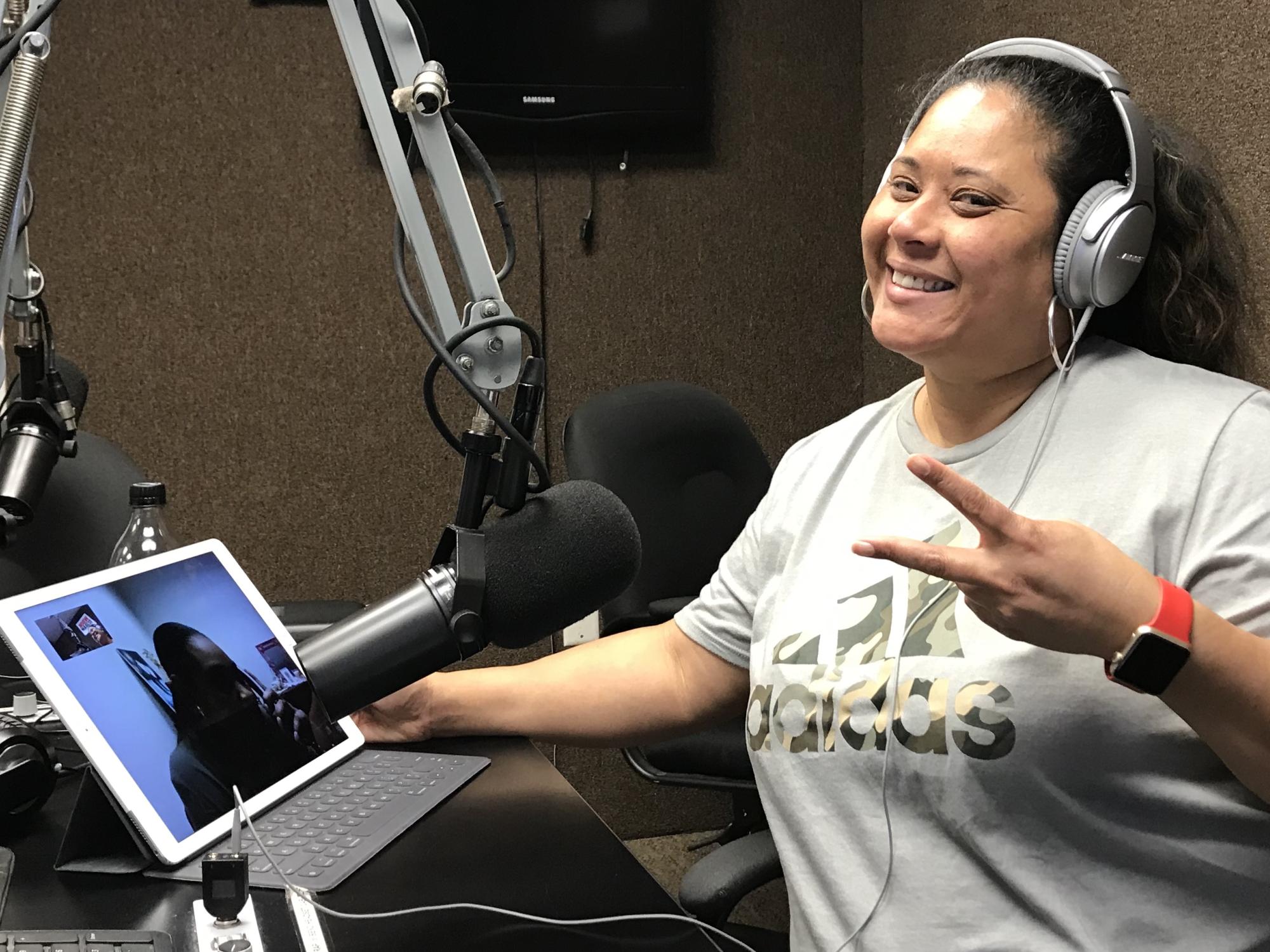 Adrienne Dixson-radio show
