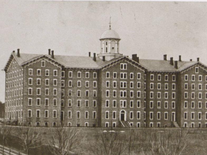 Old Main in the 1800s