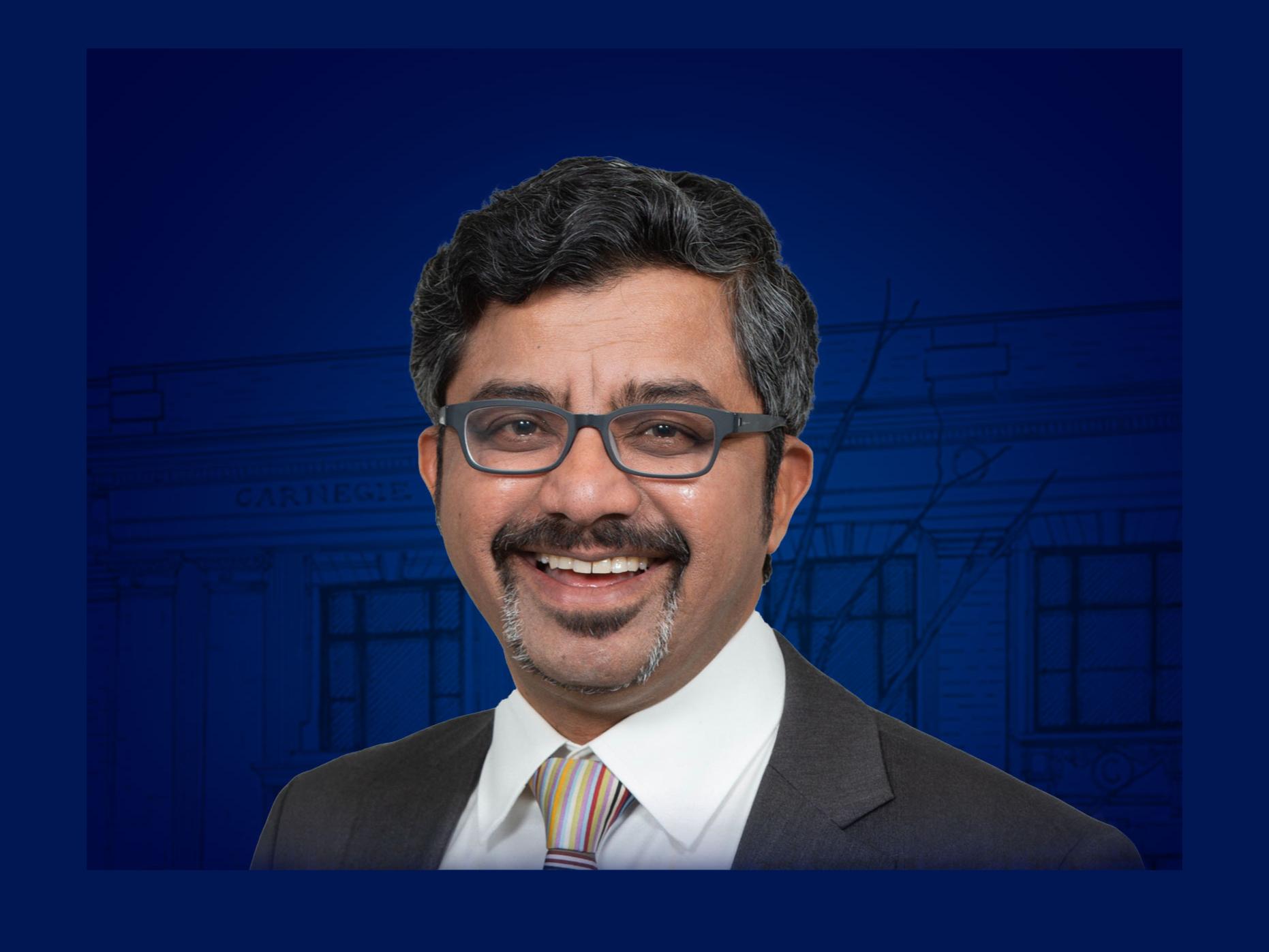 S. Shyam Sundar smiling
