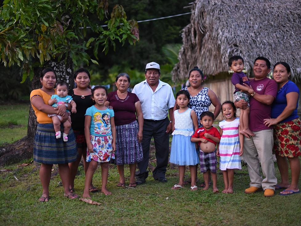 Group of people standing outside
