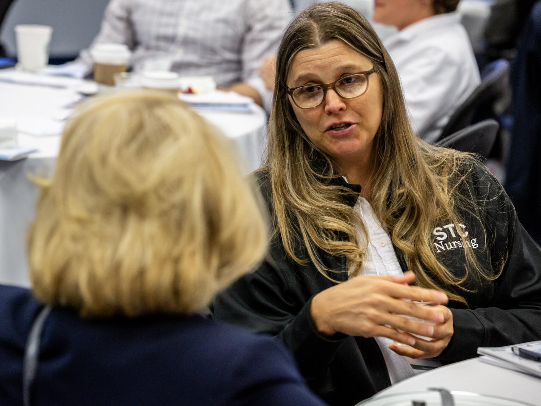 Community partners in active discussion at CTSI's Community Driven Research Day