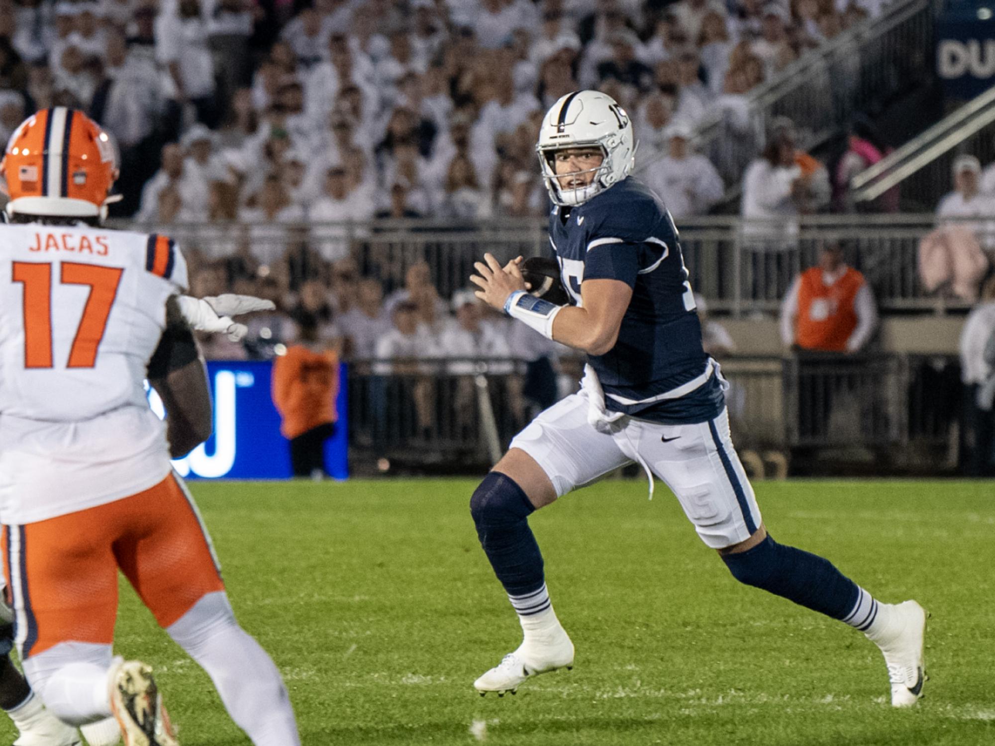 Drew Allar vs Illinois