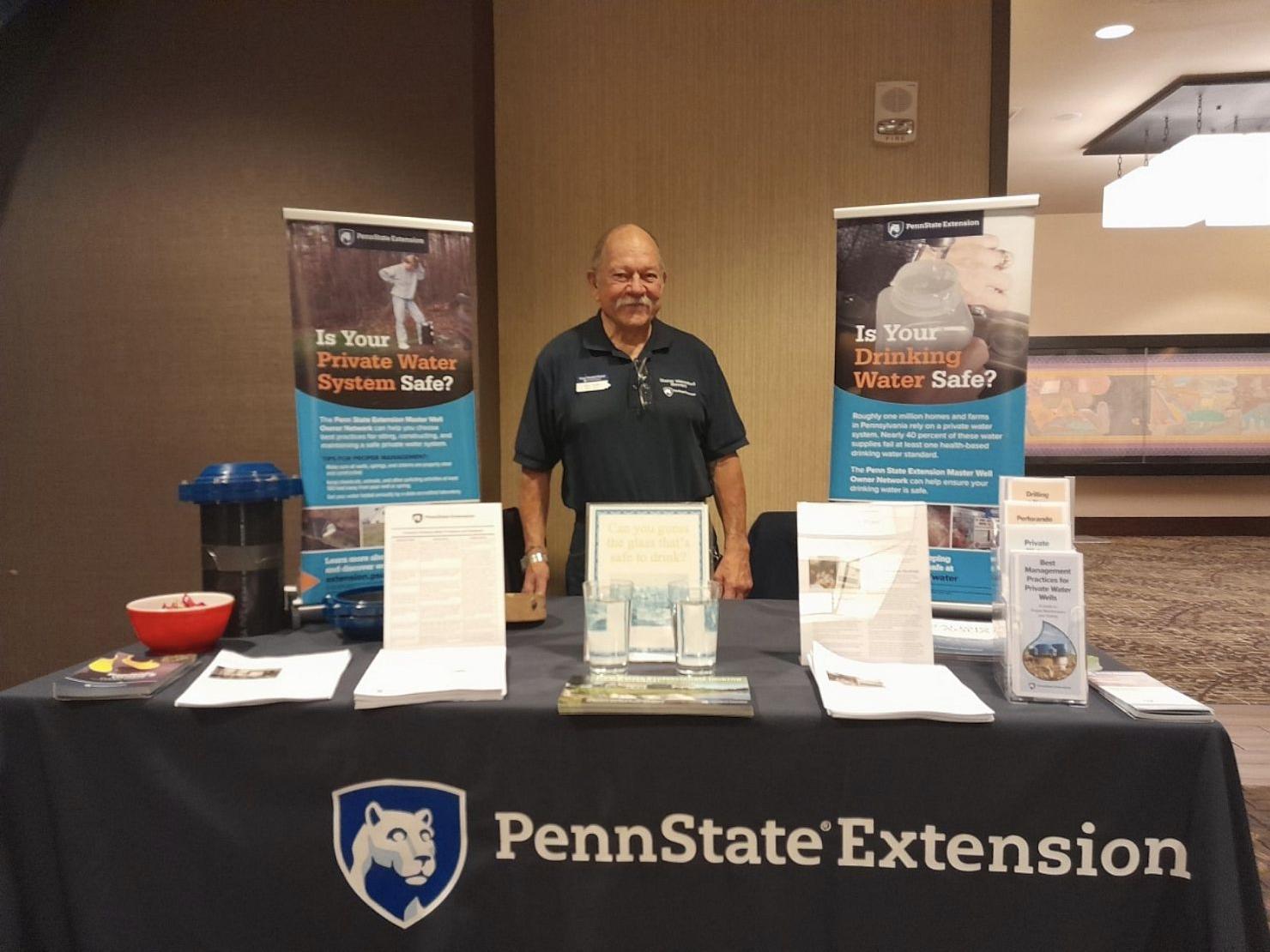 Master Watershed Steward Gary Grahl at Home Inspectors Conference
