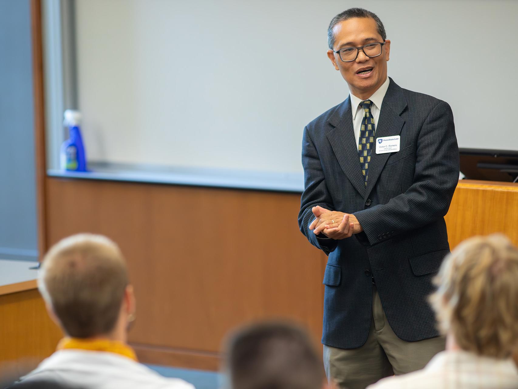 Interim Dean Victor Romero