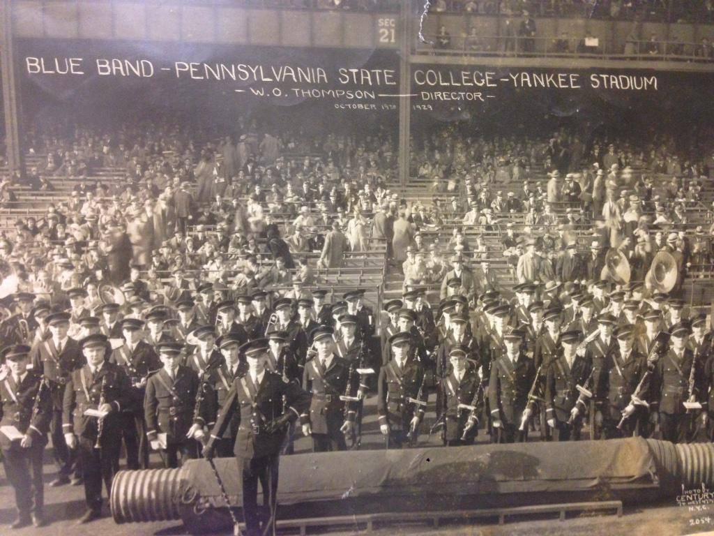 Members of the Blue Band in 1929