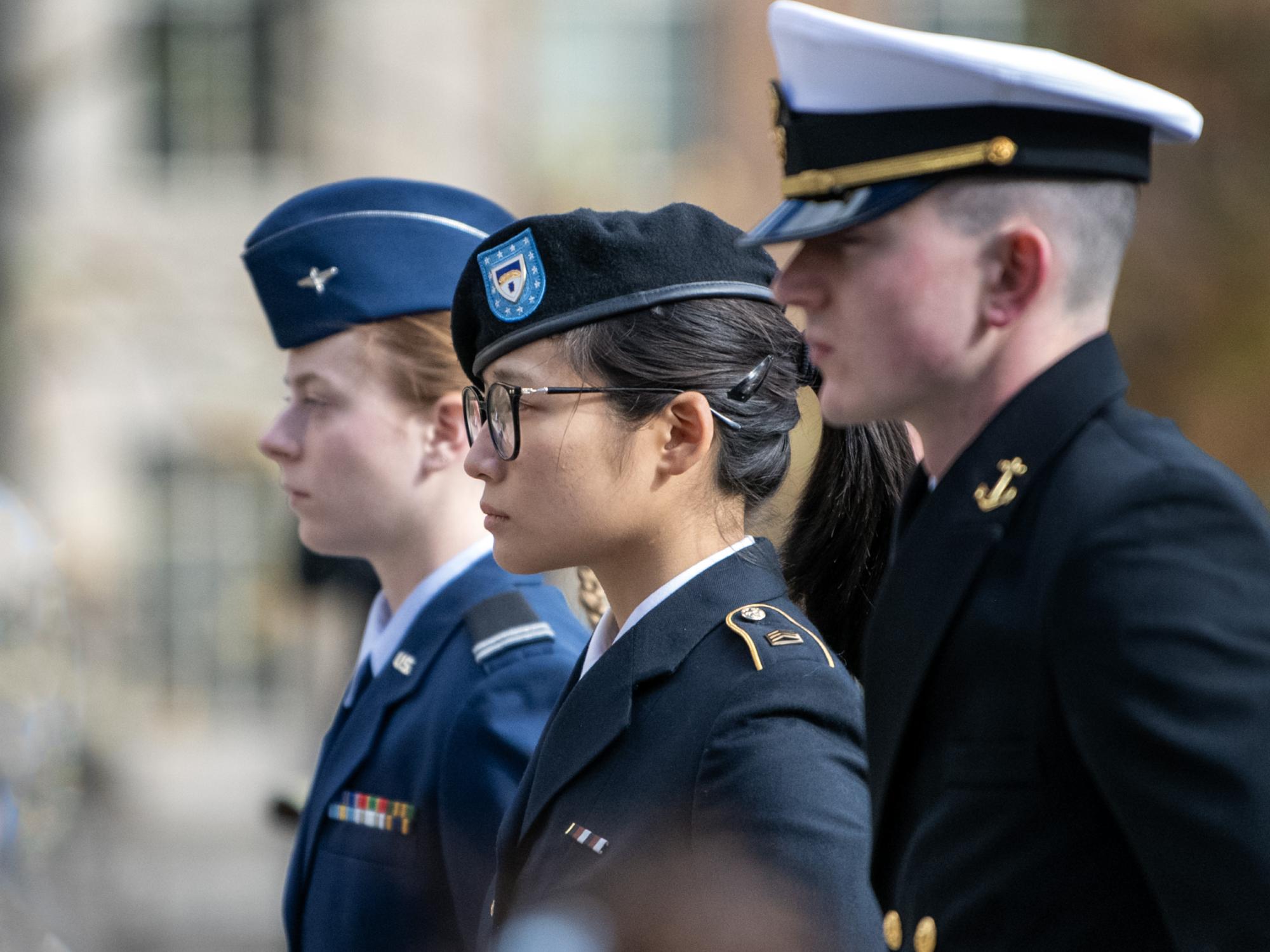 ROTC students