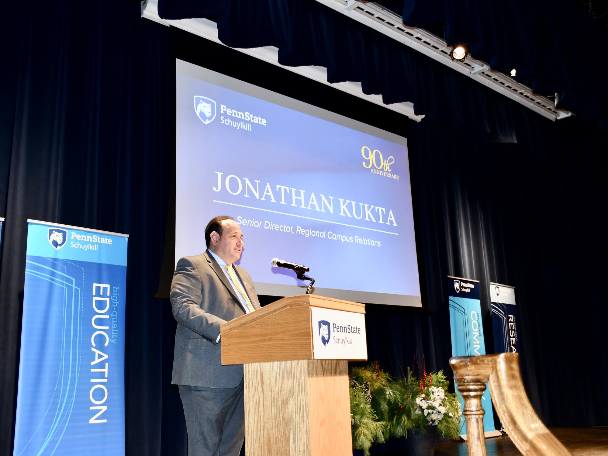 Jonathan Kukta, senior director of regional campus relations