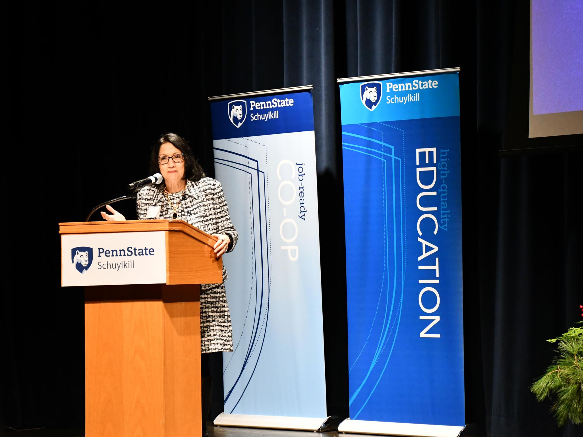 Penn State President Neeli Bendapudi