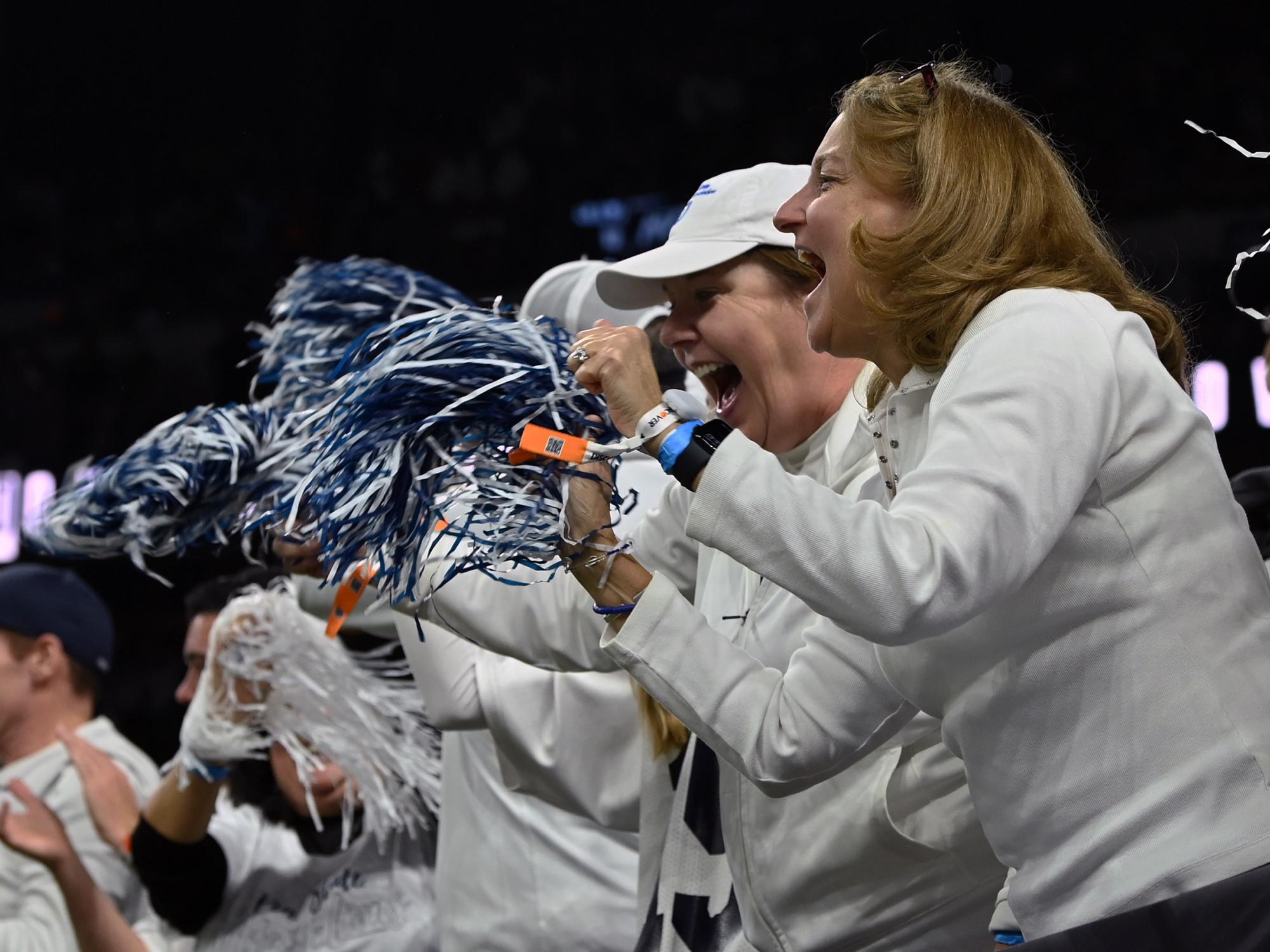 Fans at Big Ten championship