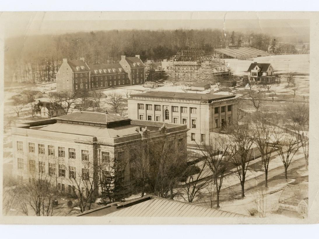 A view of the Penn State campus in 1924