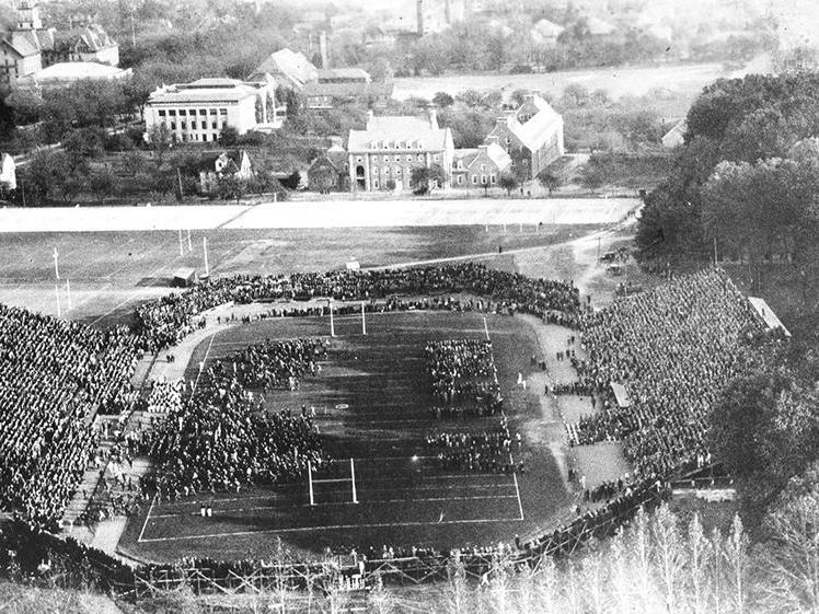 New Beaver Field at Penn State in 1924