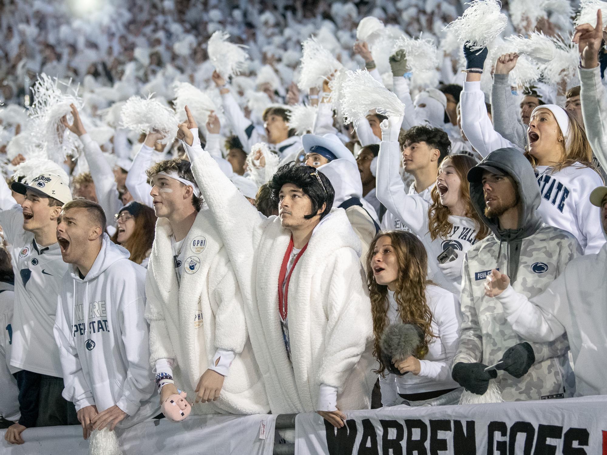 White Out crowd