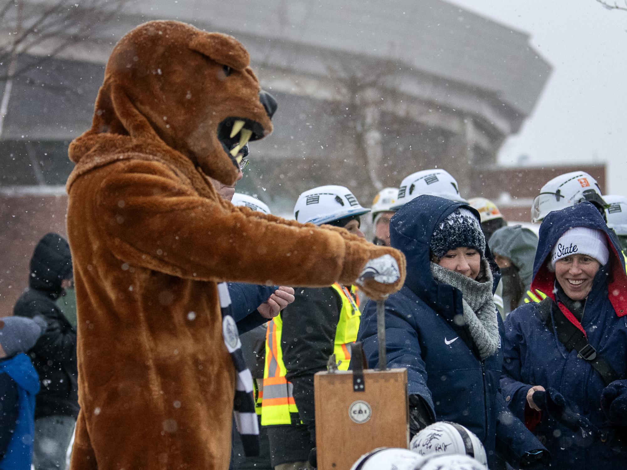 Nittany Lion detonates press box