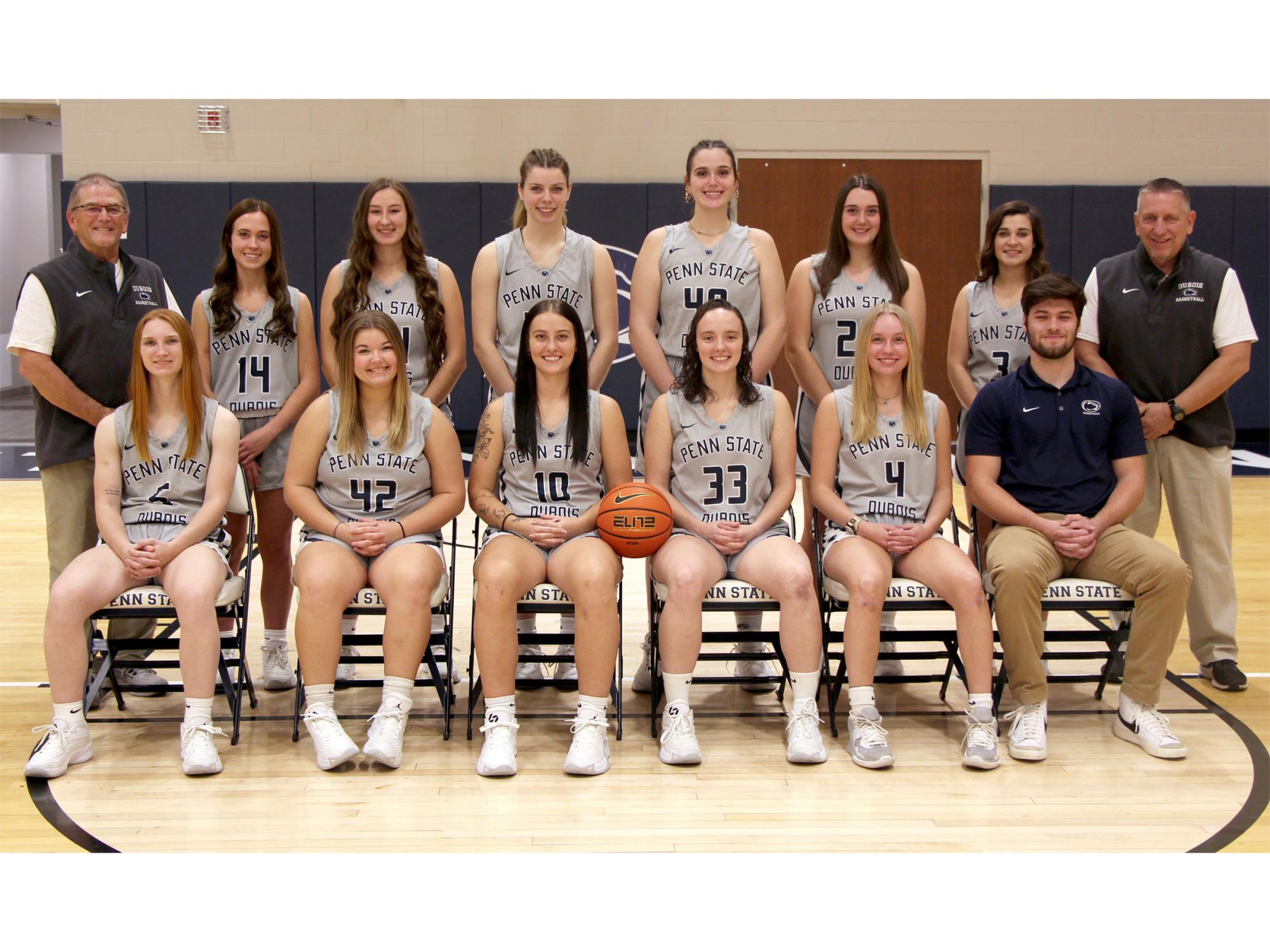 The 2024-25 Penn State DuBois women’s basketball team.