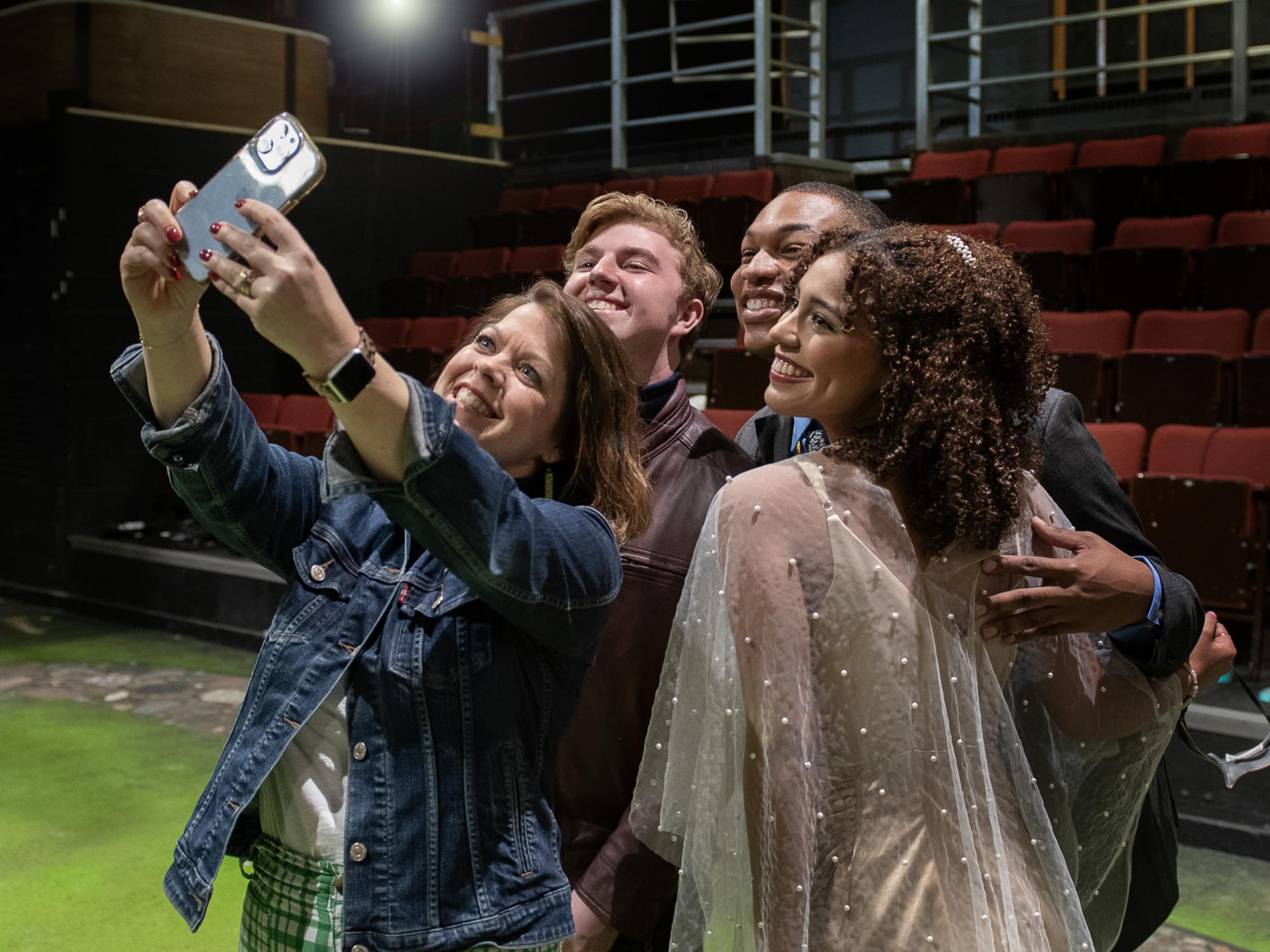 selfie with cast penn state centre stage