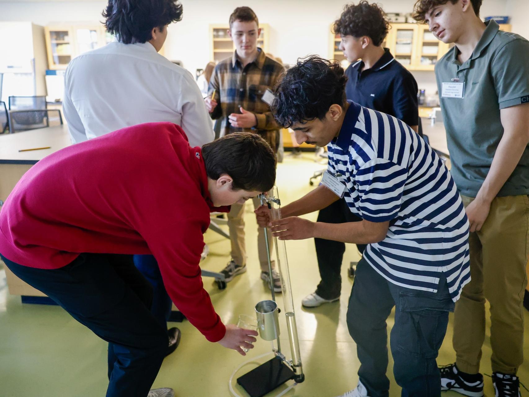 students doing workshop