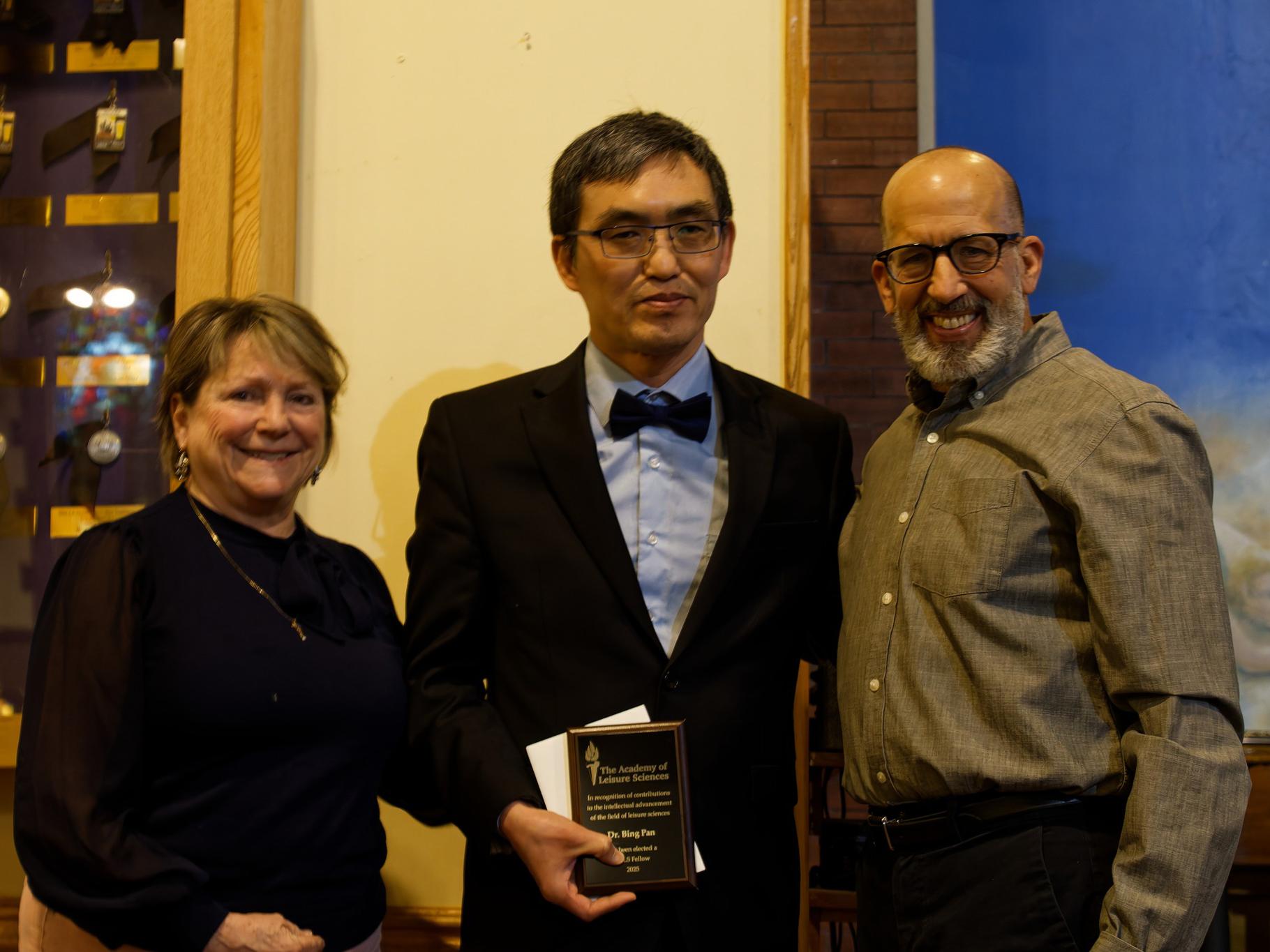 Mary Ann Devine, Bing Pan and John Dattilo