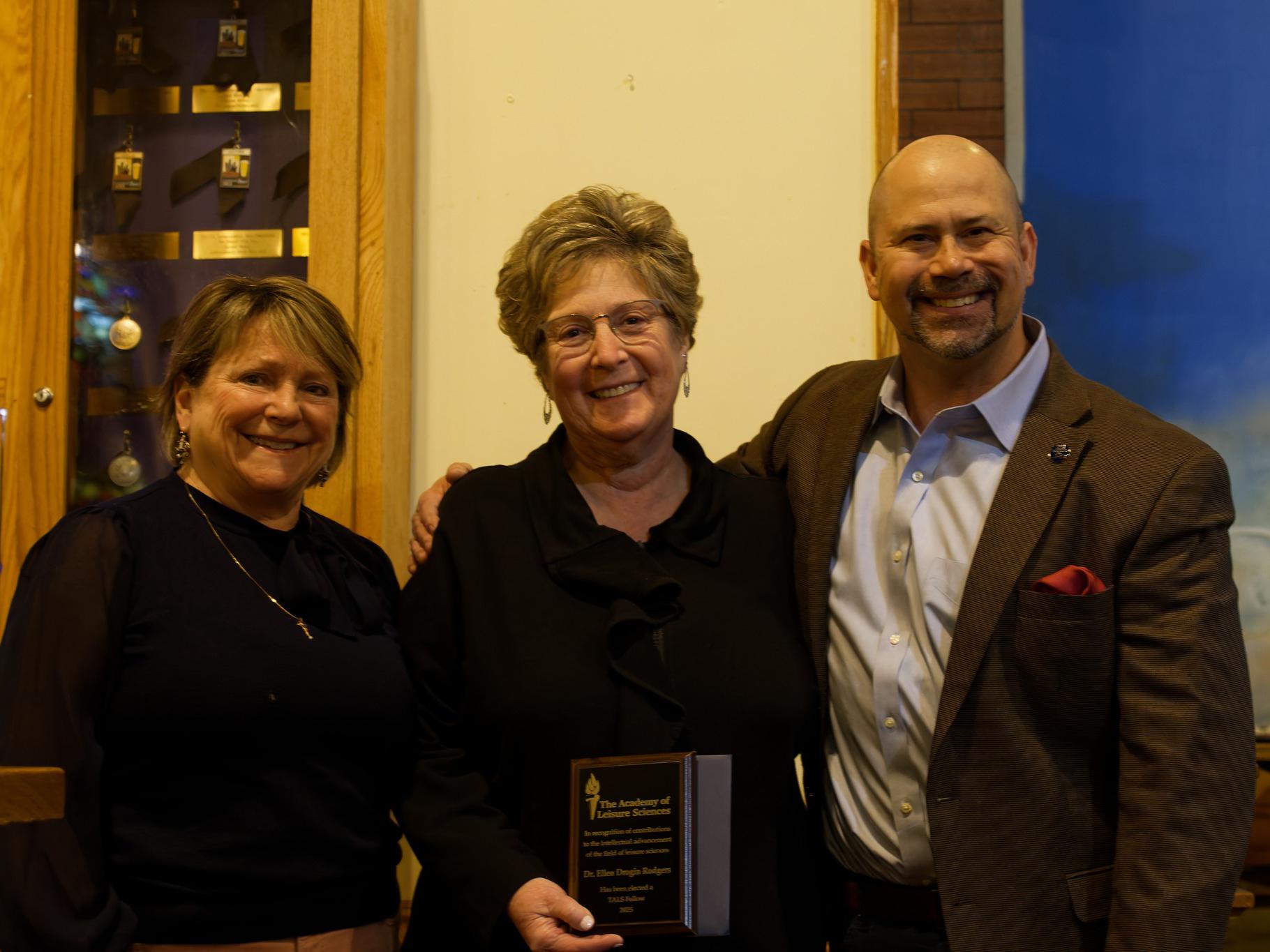 Mary Ann Devine, Ellen Drogin Rodgers and Andrew Mowen