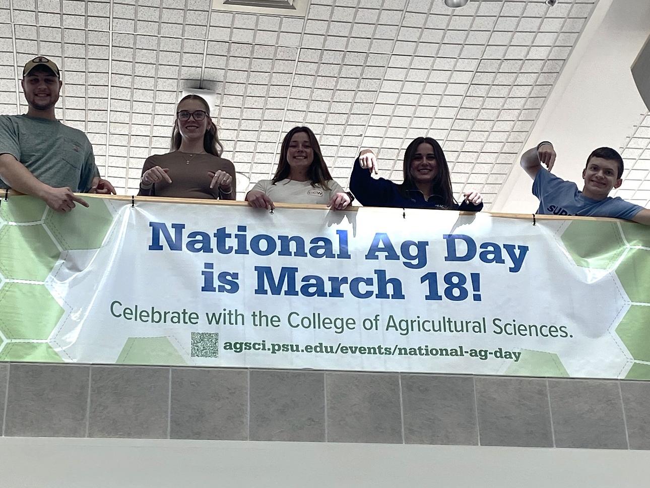 National Ag Day sign