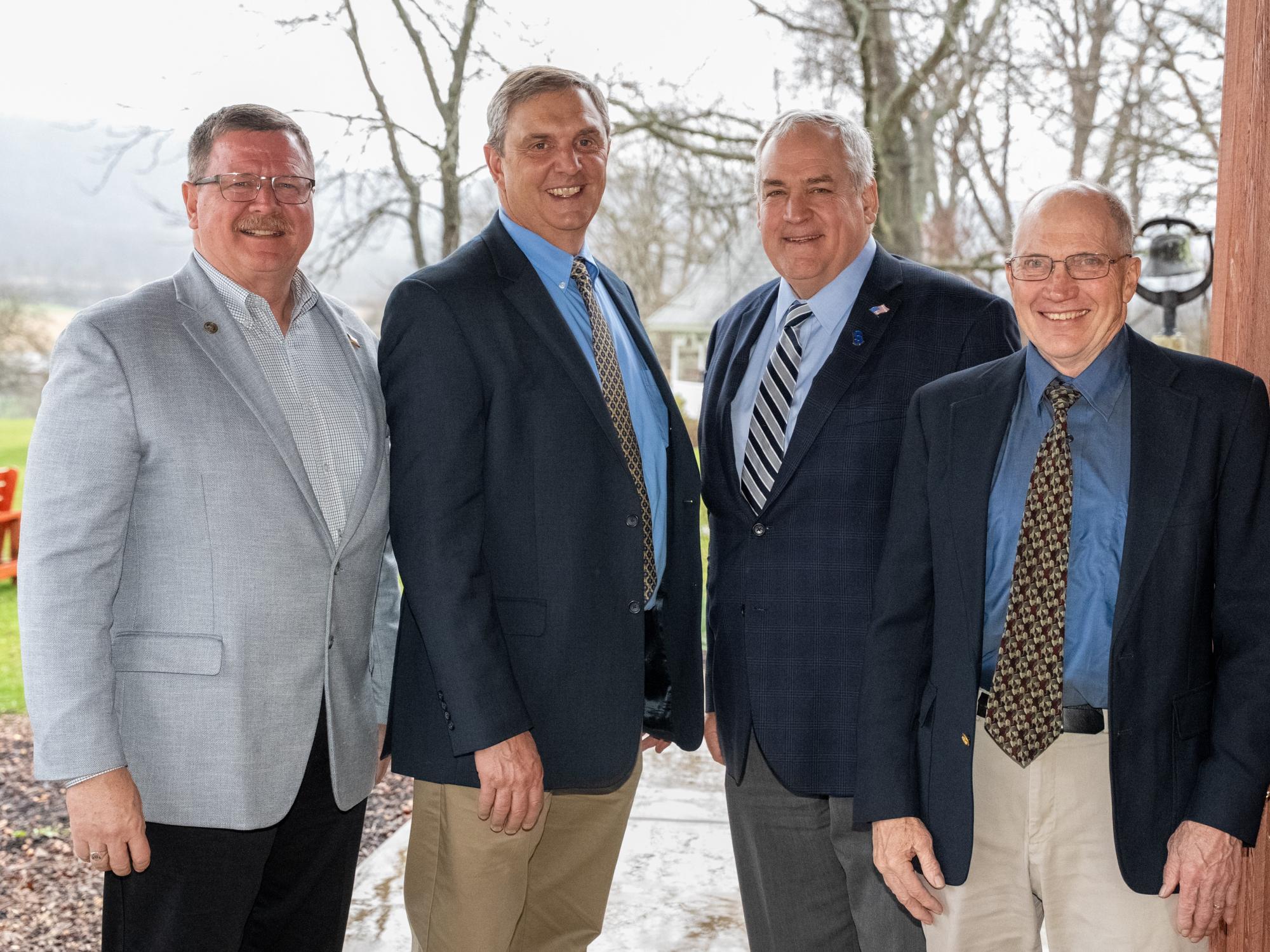 Dean Troy Ott with Chad Cash, Ken Kane, and Marc Lewis