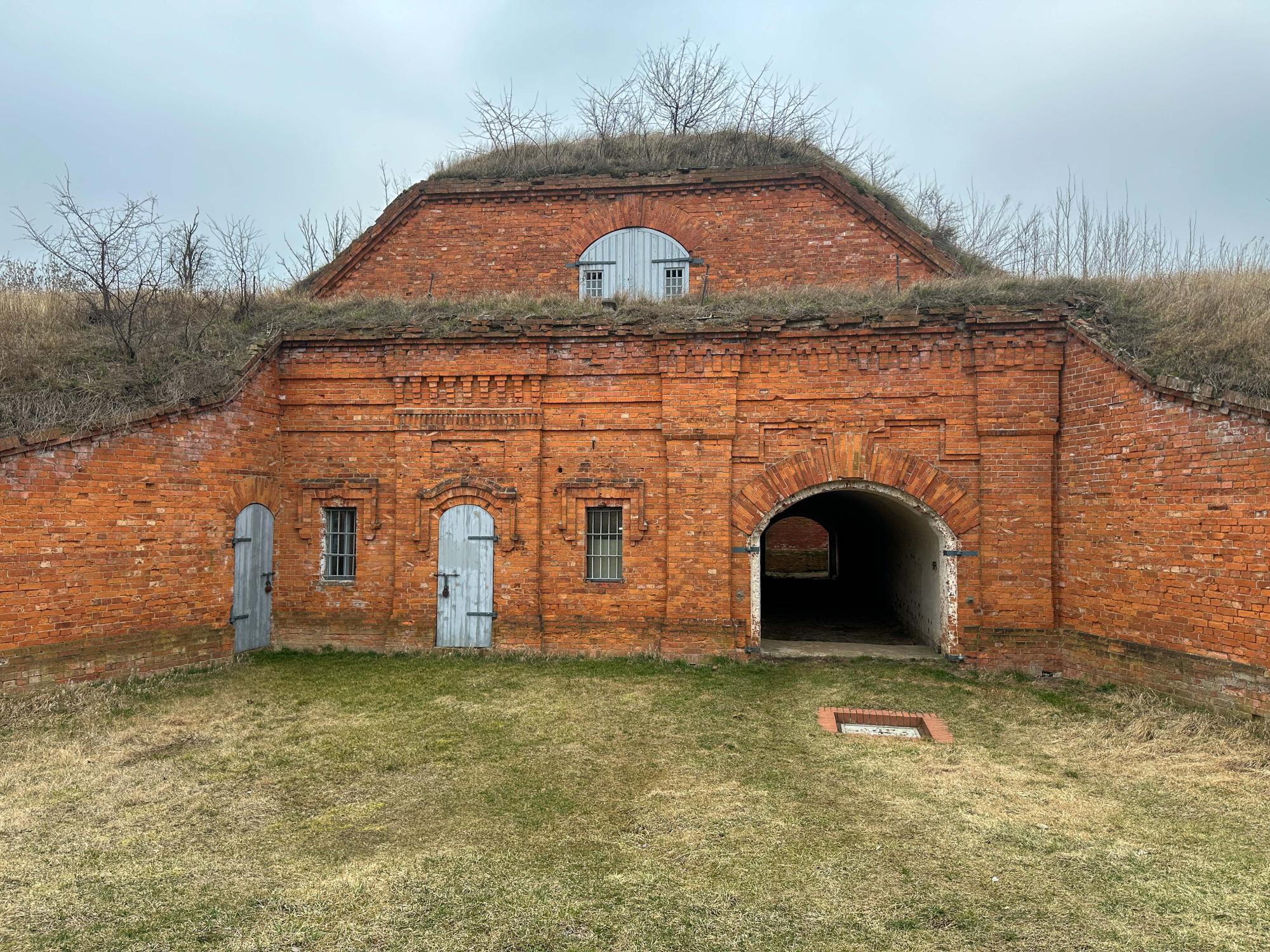 The Seventh Fort in Kaunas, Lithuania, which is pictured here in March 2025, was originally built in the late 19th century.