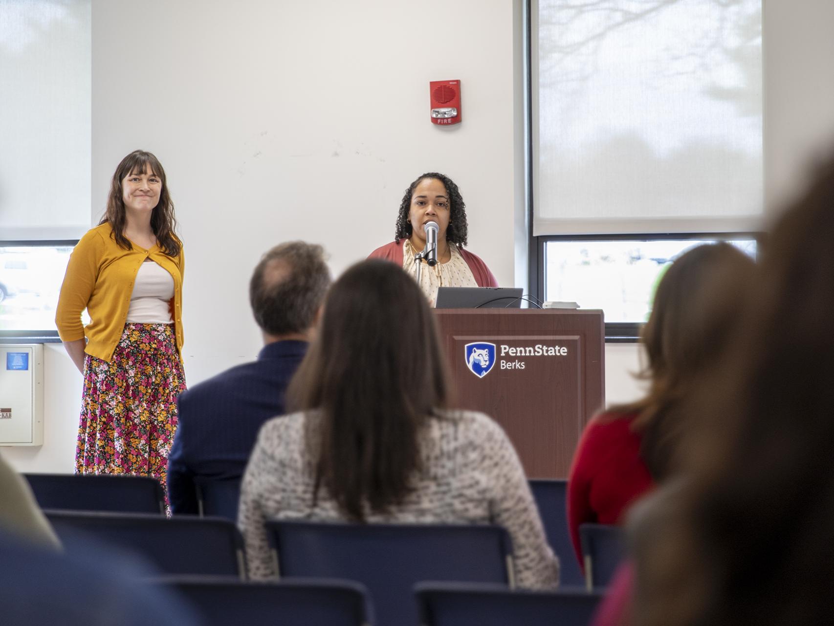 Diversity, Equity, Inclusion and Belonging Committee Aubrey Edwards and Alexa Hodge
