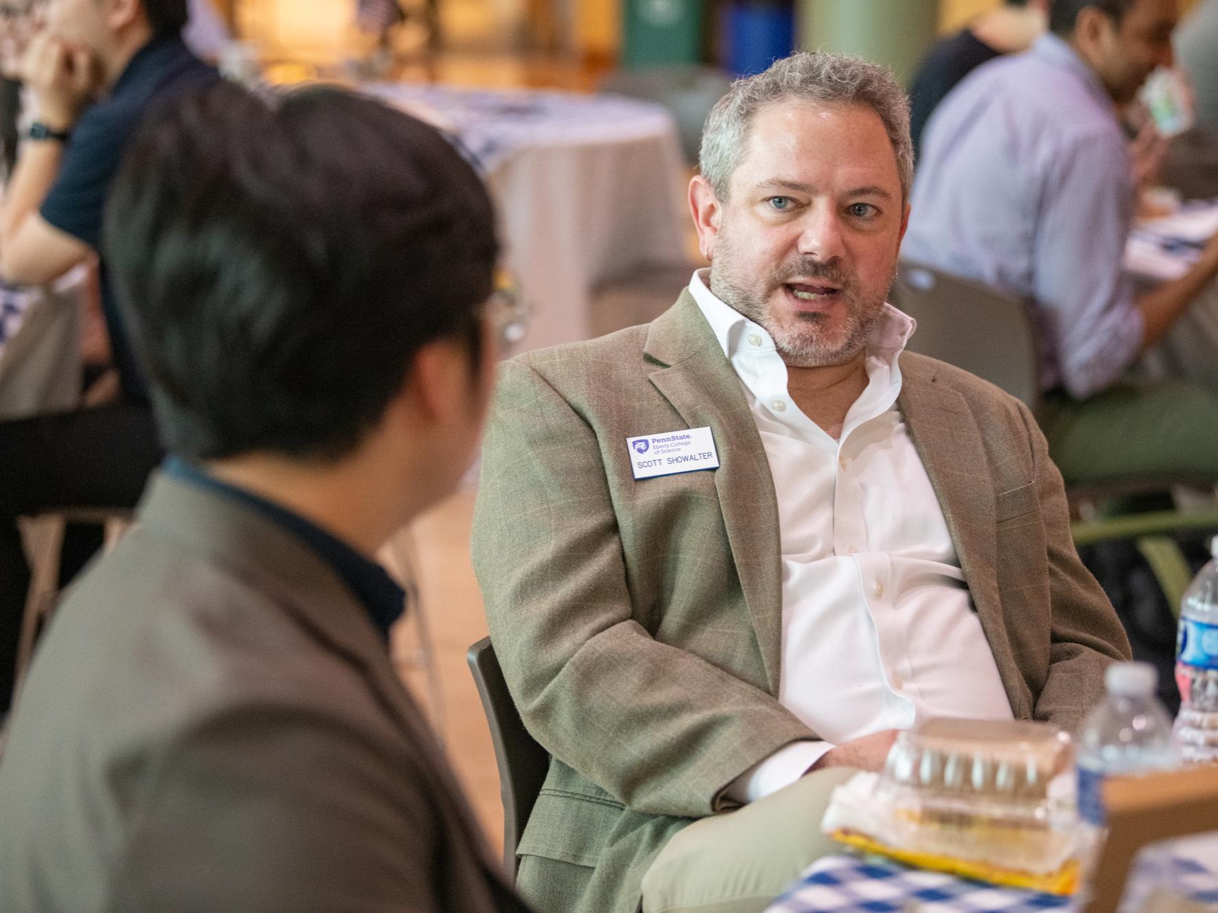 Scott Showalter at the World Café