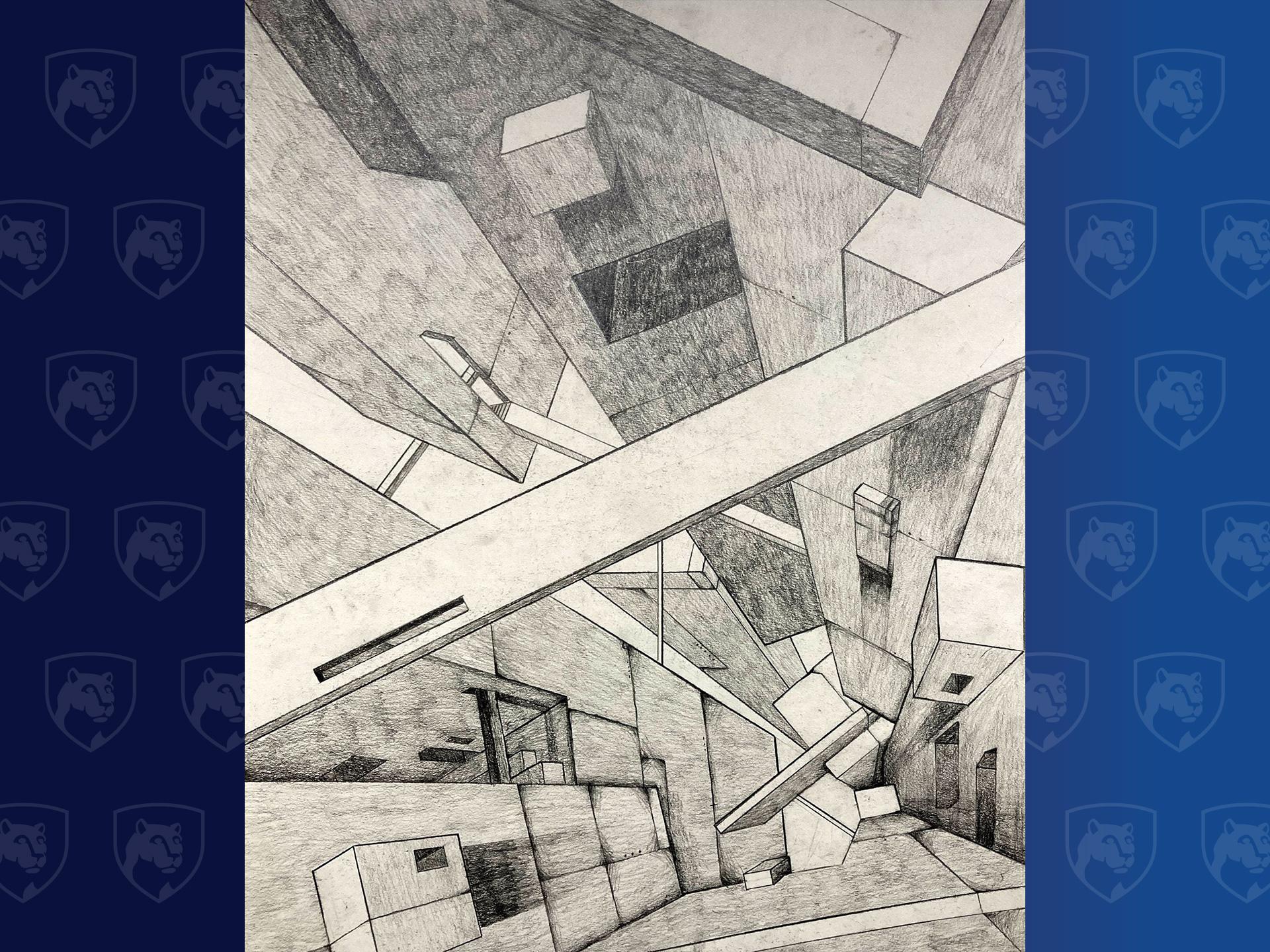 Black and white drawing