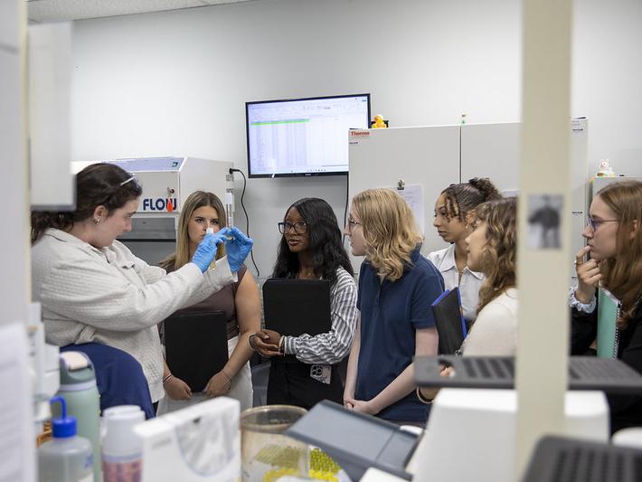 Biology Ahead students visited Suburban Testing Lab
