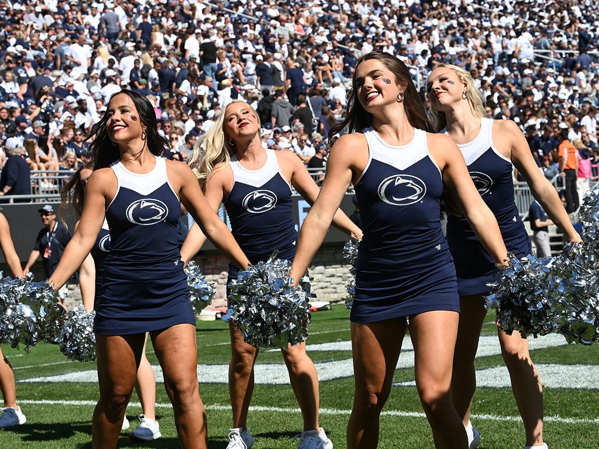 Dance team entertains crowd