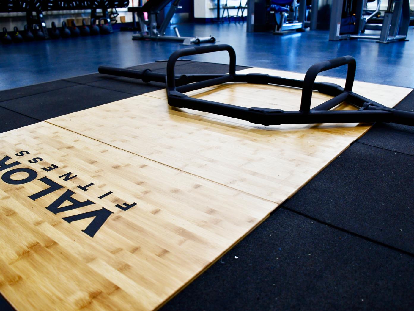 Olympic deadlift platform