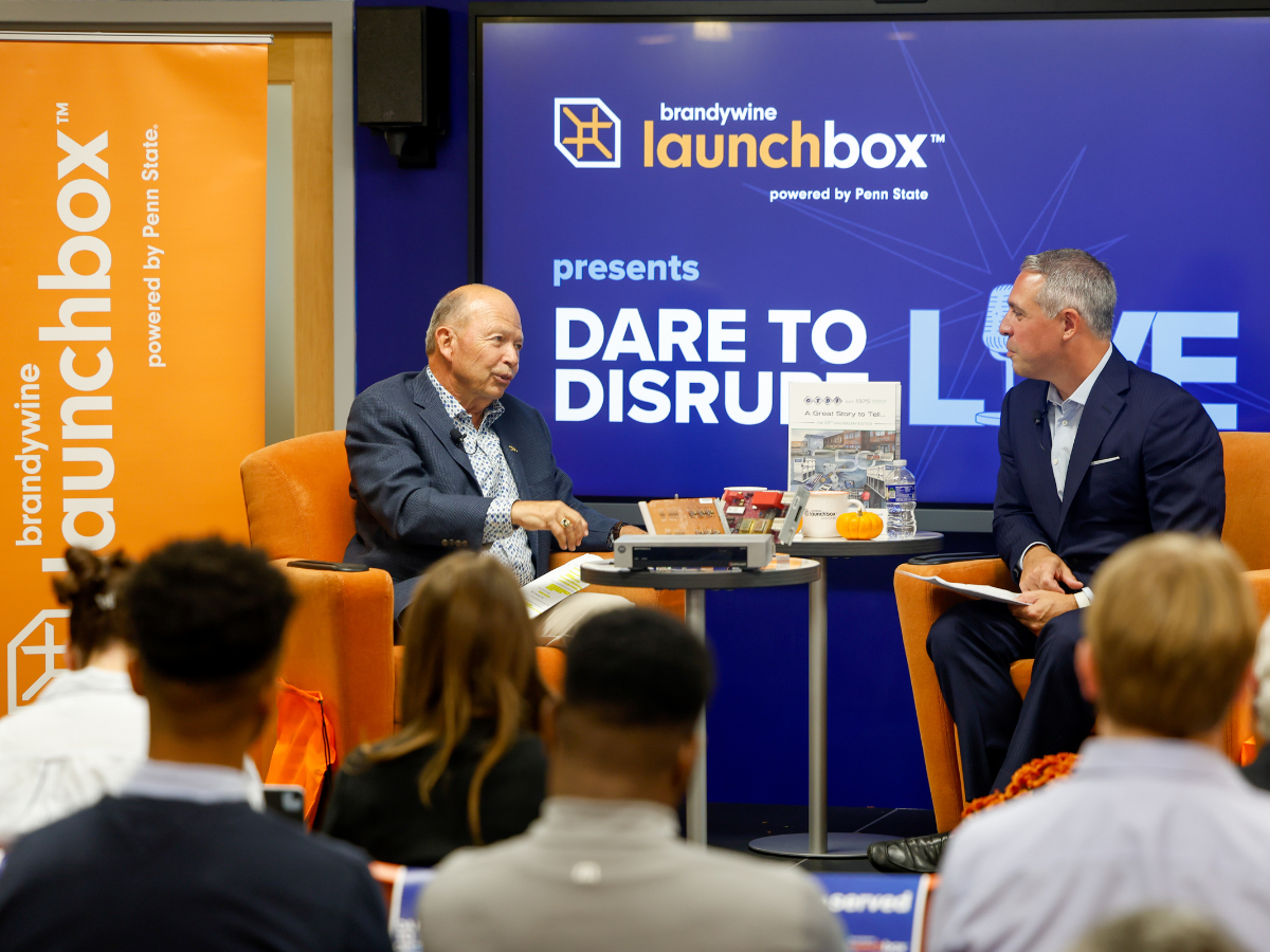 Penn State Brandywine hosts 'Dare to Disrupt' live with Jerry Parsons