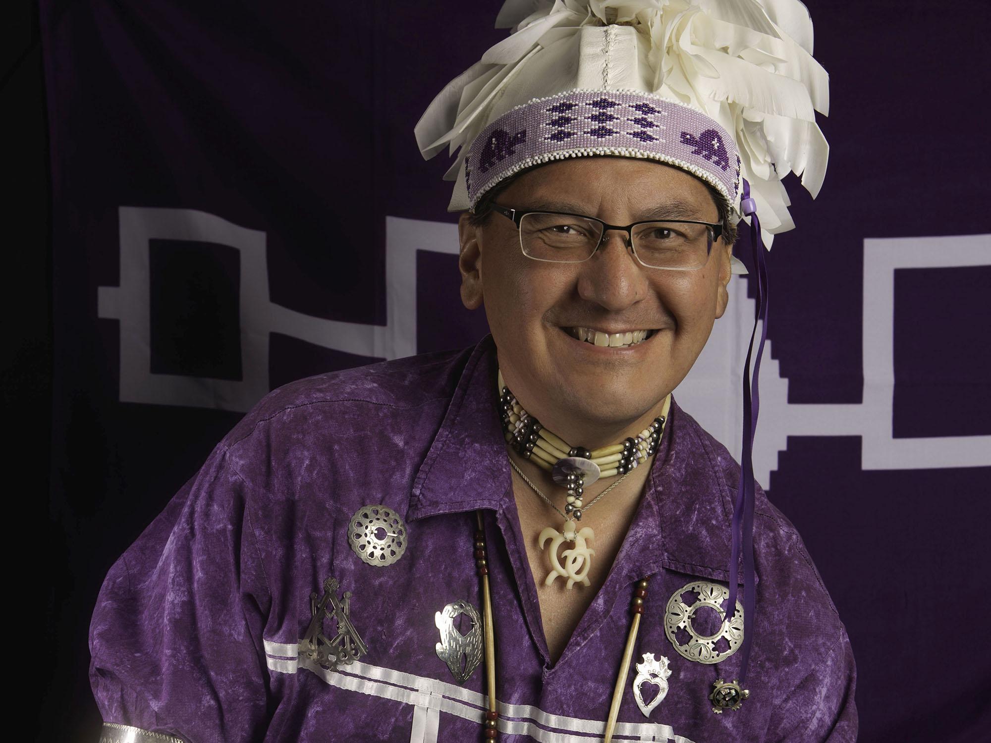Onondaga Storyteller Perry Ground