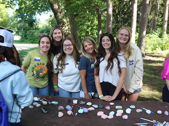 Mont Alto student-athletes volunteer at the 2025 Special Olympics North America Golf Championship at Penn National Golf Club in Fayetteville.