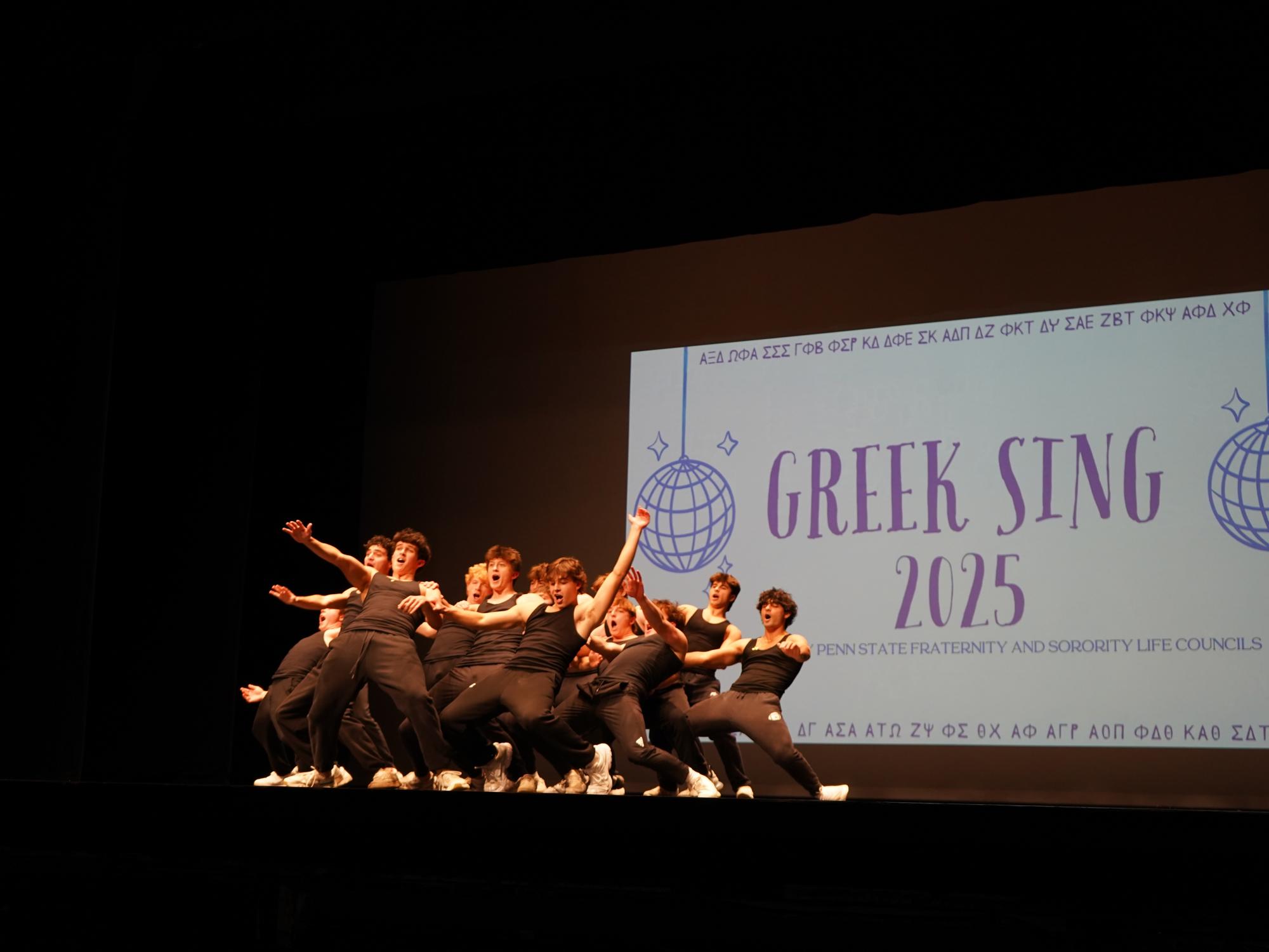 2025 Greek Sing at Eisenhower Auditorium