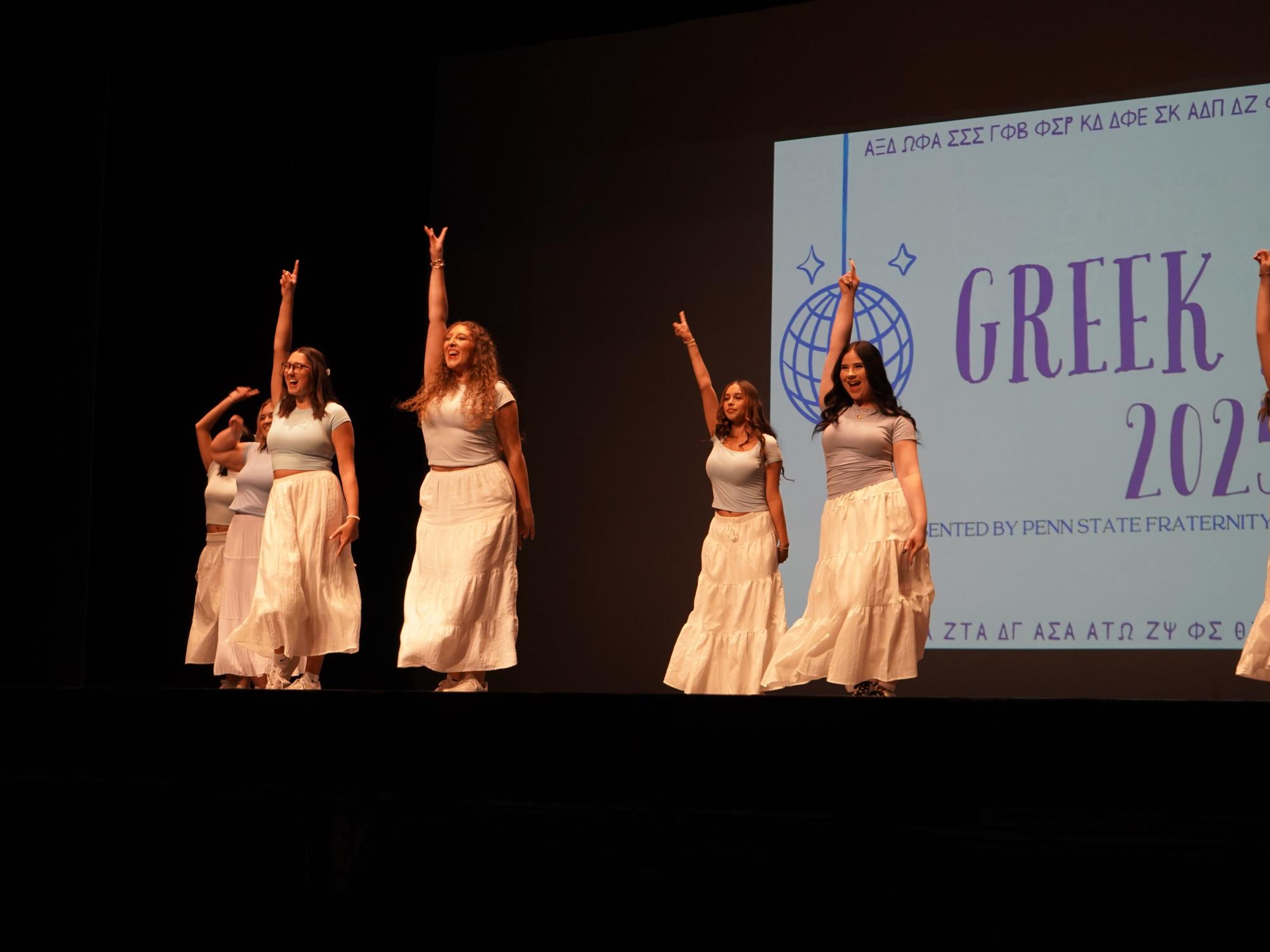2025 Greek Sing at Eisenhower Auditorium