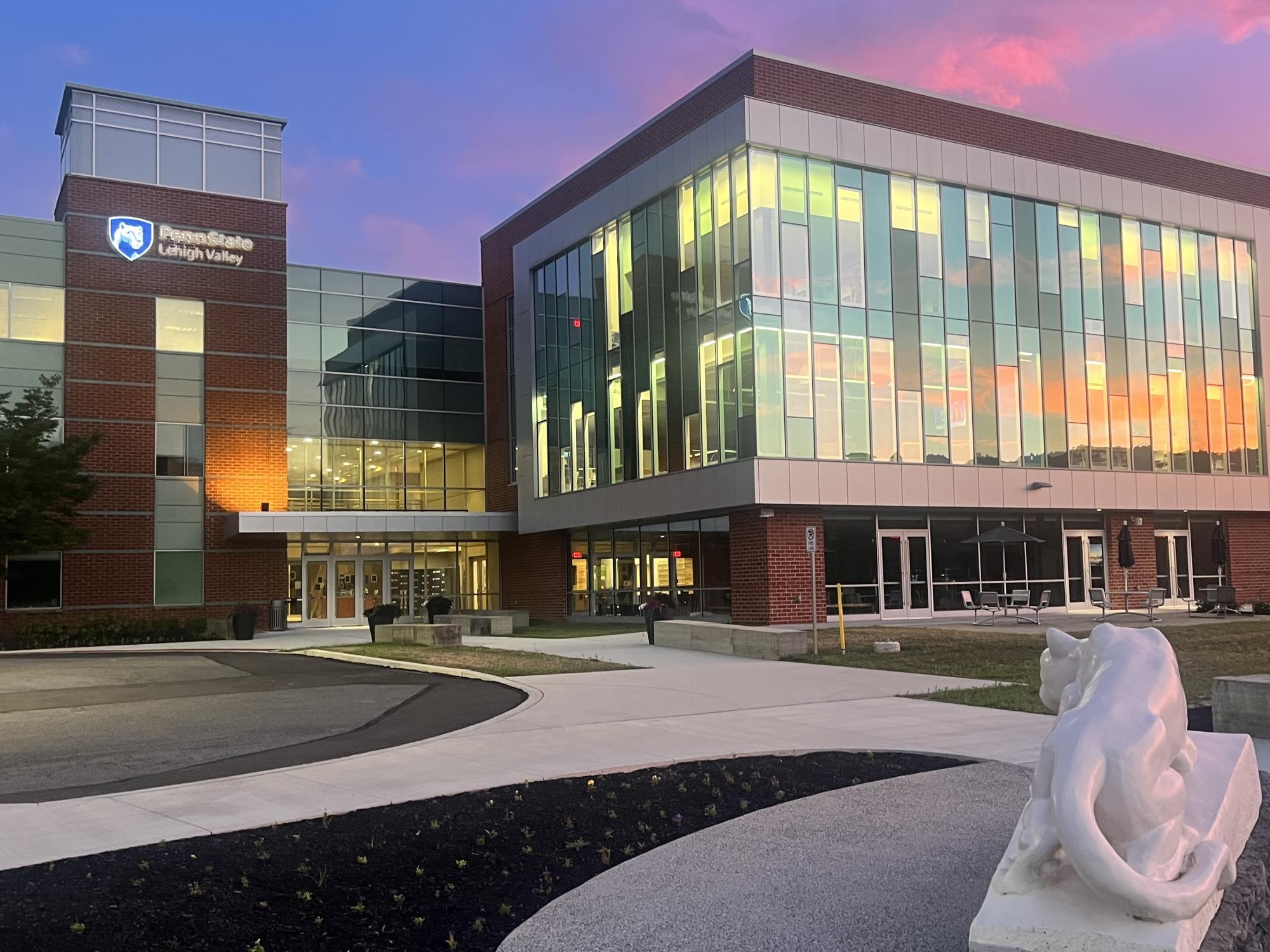 Penn State Lehigh Valley sunset photos