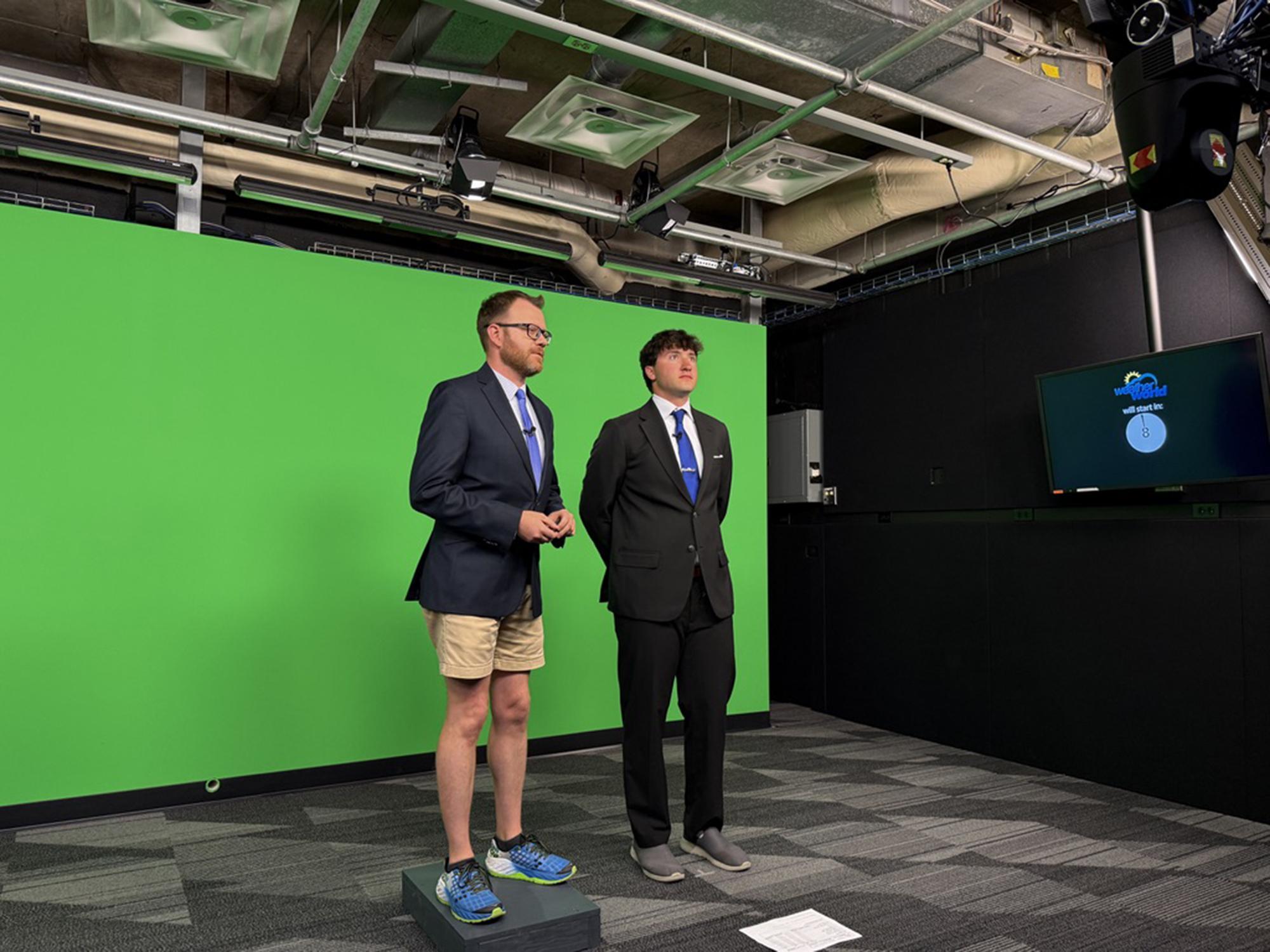 Rob Lydick and Matthew Carlson on Weather Workld