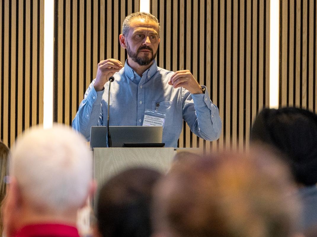 Athanasios Karamalidis is an associate professor in Penn State's Department of Energy and Mineral Engineering.