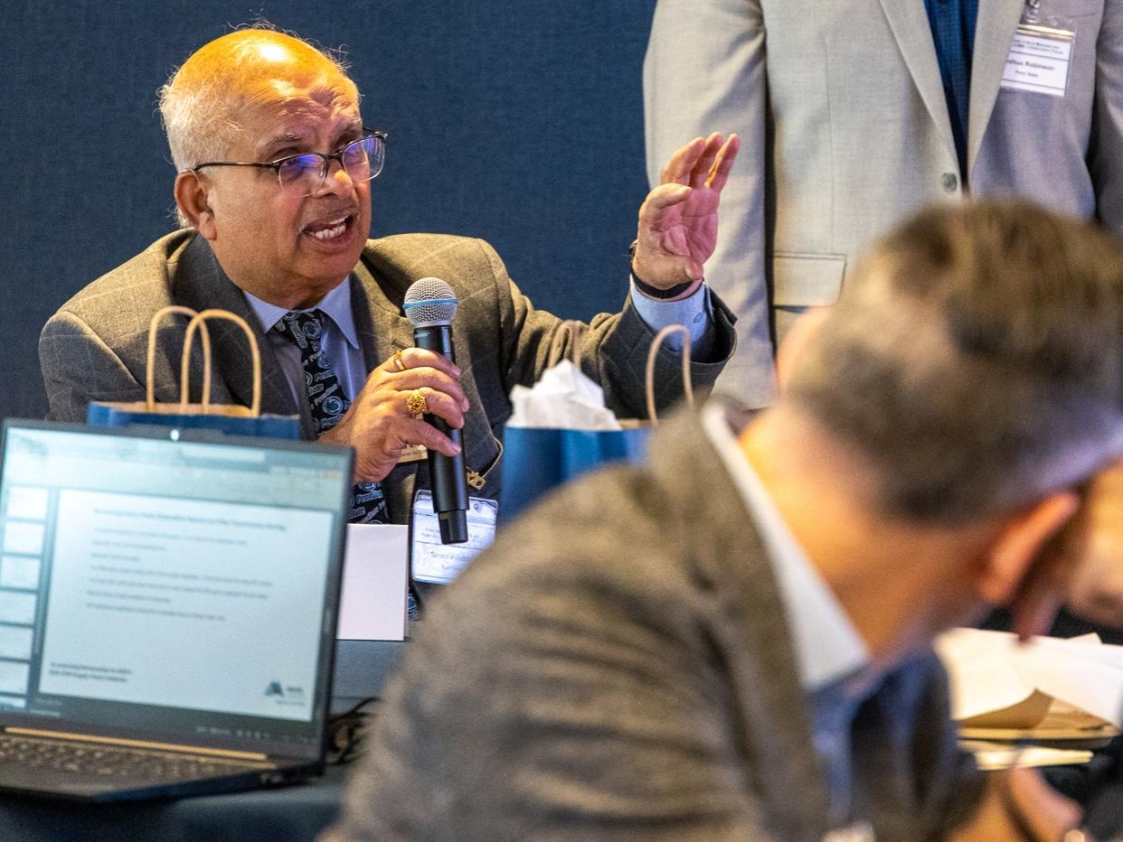 Sarma Pisupati, a professor of energy and mineral engineering and chemical engineering at Penn State, is director of the University's Center for Critical Minerals.
